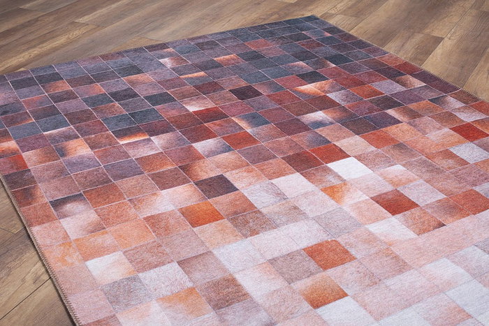 Conceptum Jazz Chenille Marrón AL 154 Alfombra 150x230 cm Poliéster Suave y Duradera